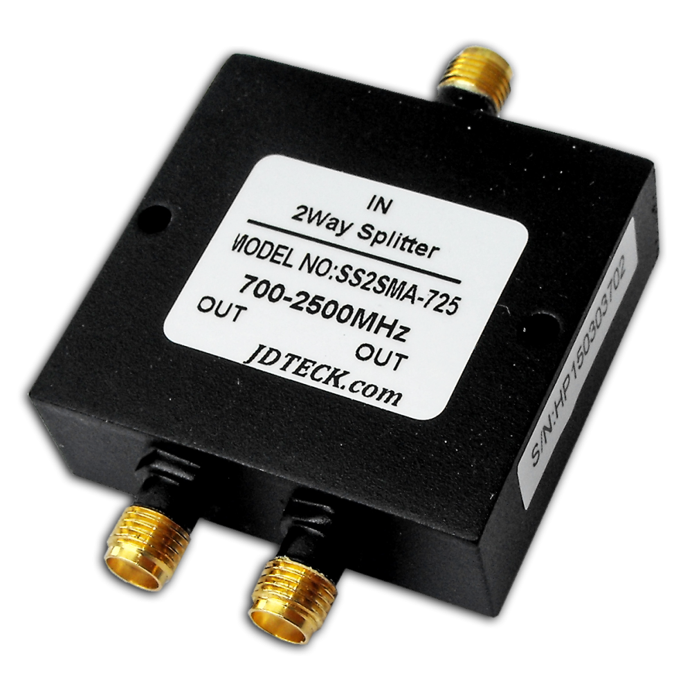 2Way Splitter SMA Female Cell Signal Boosting Products JDTECK
